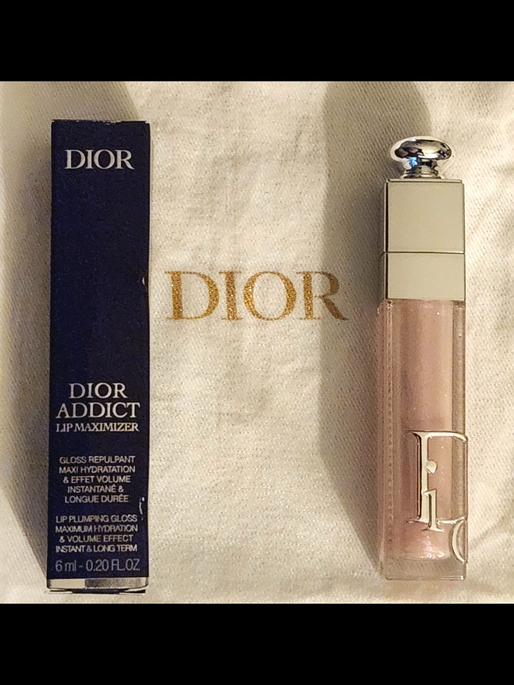 Dior Addict Lip Maximizer Gloss - 110 Frosted Opal 6ml  - Limited Edition- NIB